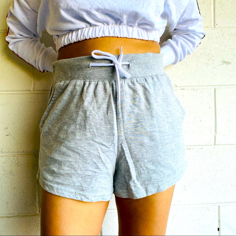 West loop grey shorts
